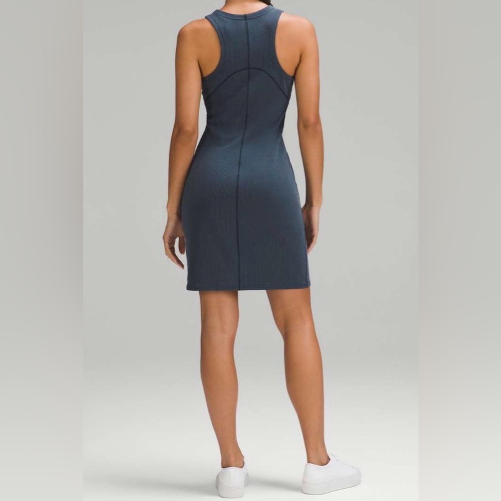 NWOT Lululemon Ribbed Softstreme Slim-Fit Tank Dress
True Navy - Picture 2 of 6